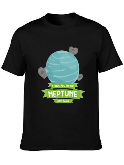 Neptune Love T-Shirt - Space Romance Tee