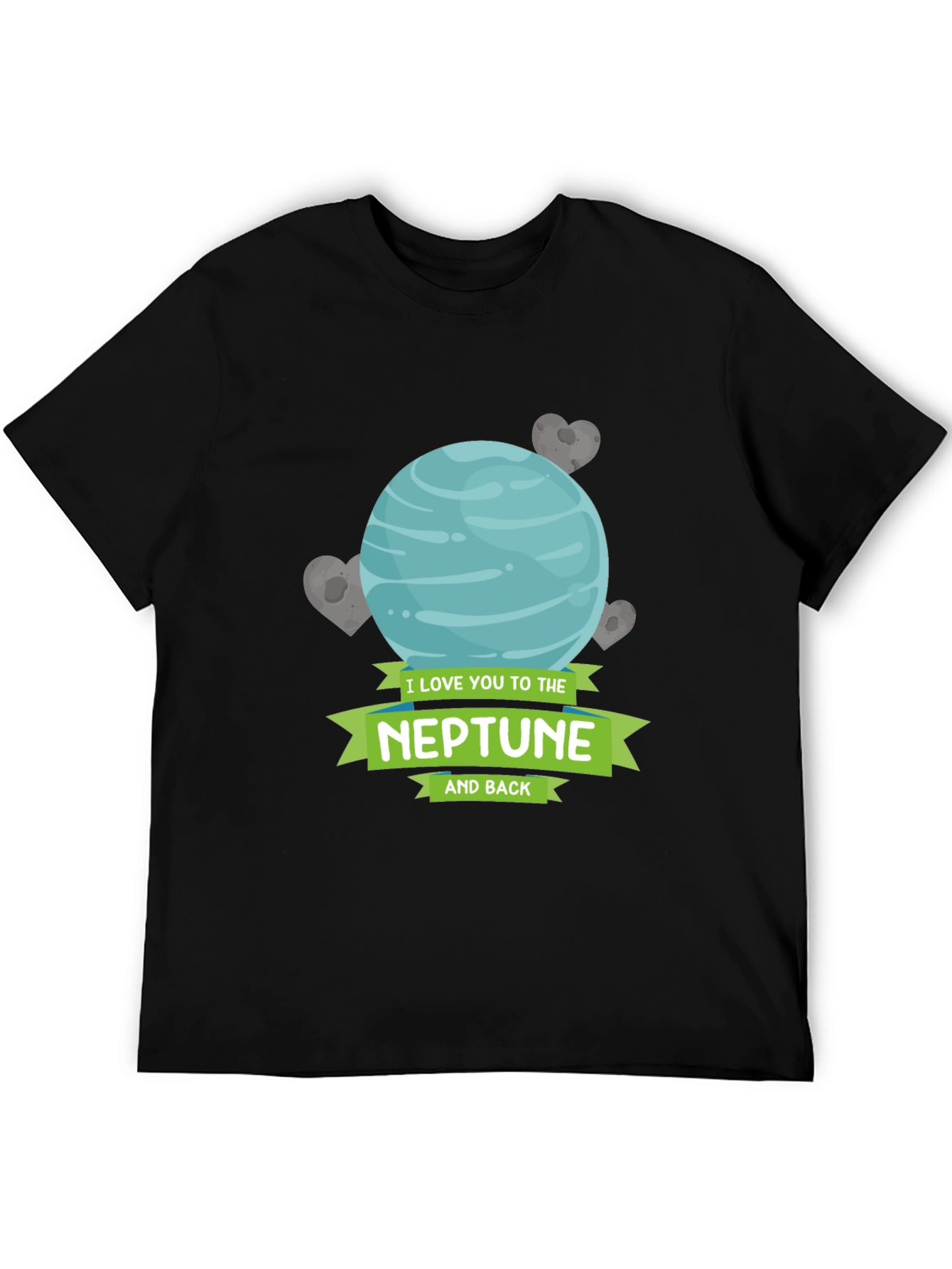 Neptune Love T-Shirt - Space Romance Tee