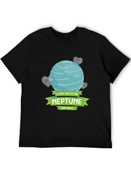 Neptune Love T-Shirt - Space Romance Tee