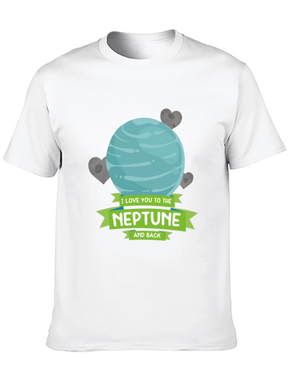 Neptune Love T-Shirt - Space Romance Tee