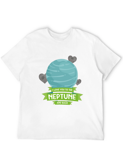 Neptune Love T-Shirt - Space Romance Tee