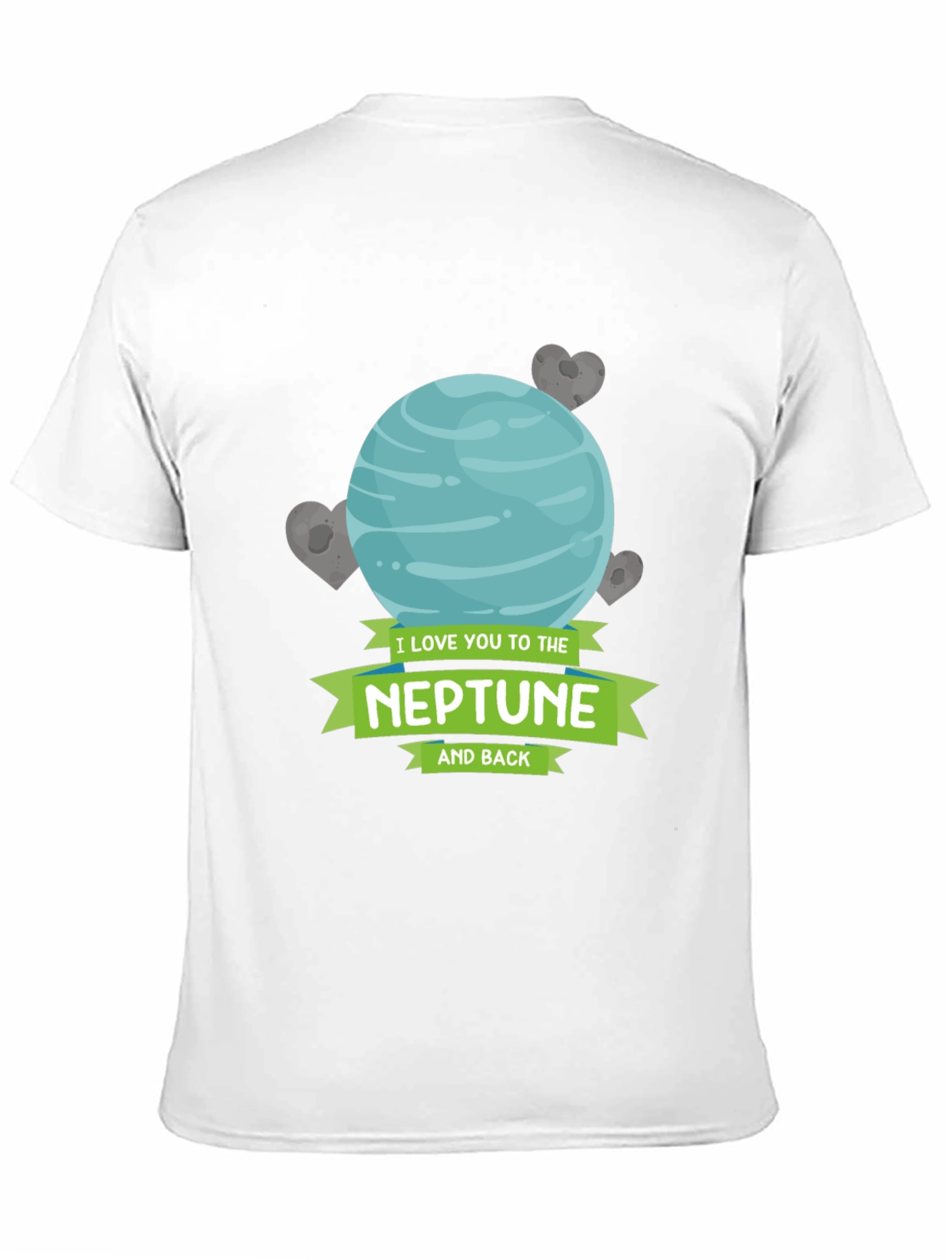 Neptune Love T-Shirt - Space Romance Tee