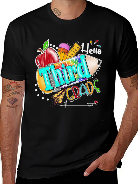 Third Grade Teacher Shirt - Back to School