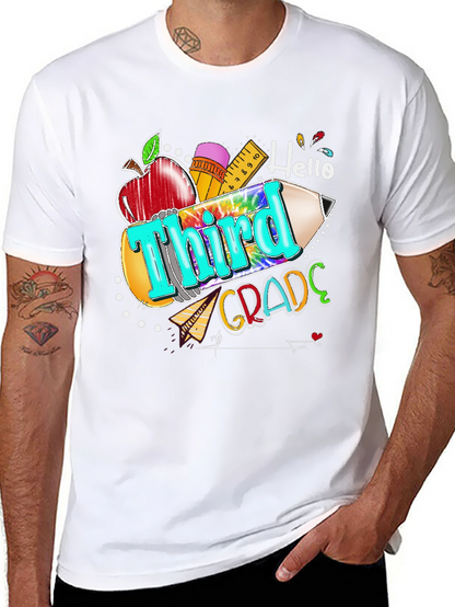 Third Grade Teacher Shirt - Back to School