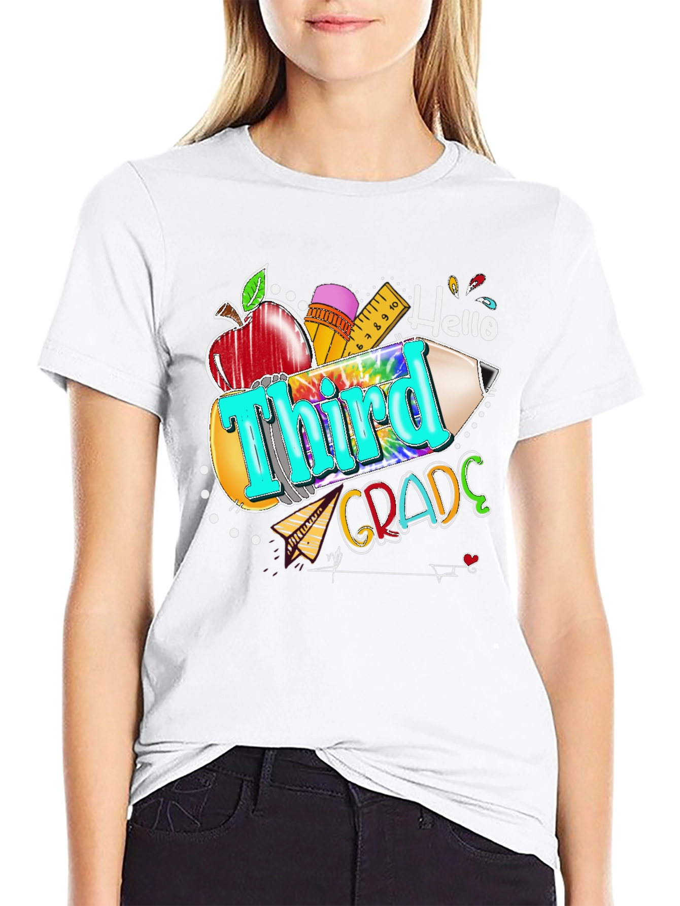 Third Grade Teacher Shirt - Back to School