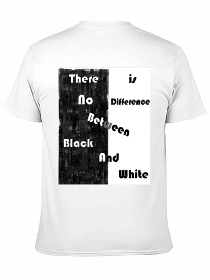 Black & White T-Shirt: Equality Design