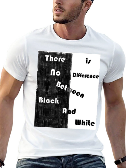 Black & White T-Shirt: Equality Design