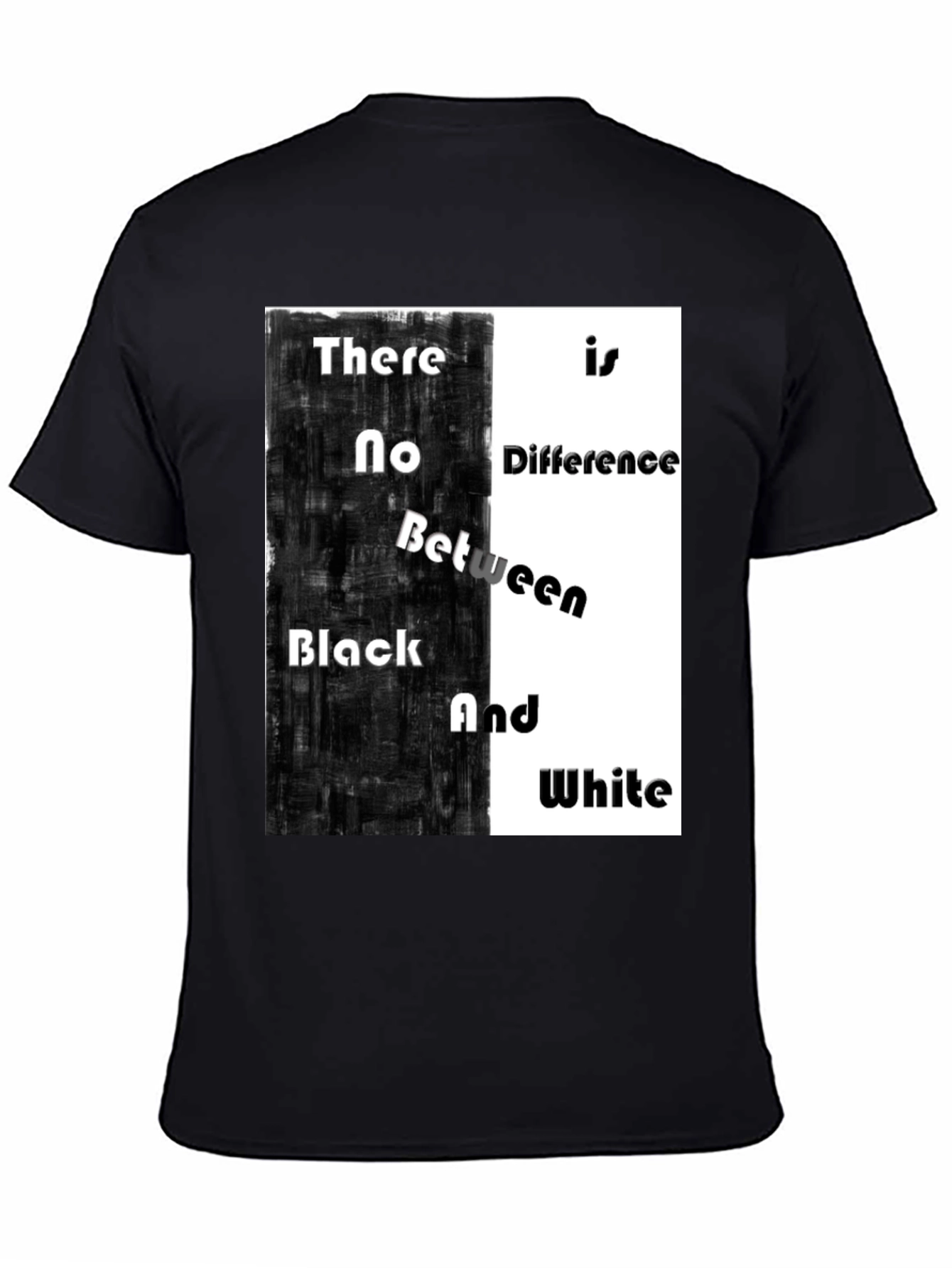 Black & White T-Shirt: Equality Design