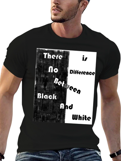 Black & White T-Shirt: Equality Design