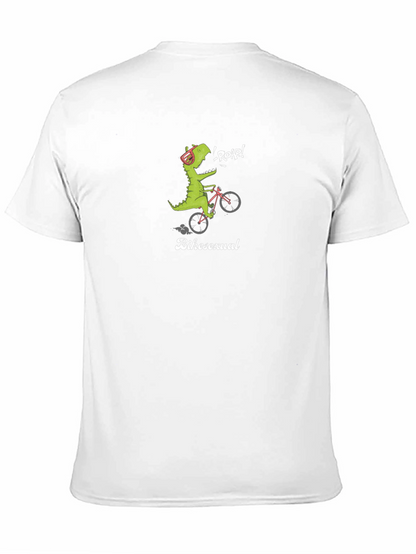 Bikesexual T-Shirt - Dinosaur On Bike