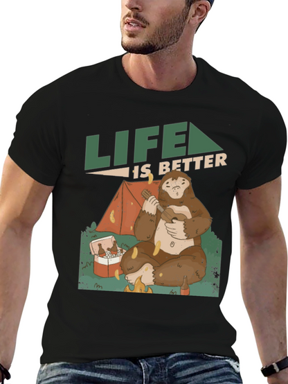 Life is Better Sasquatch T-Shirt