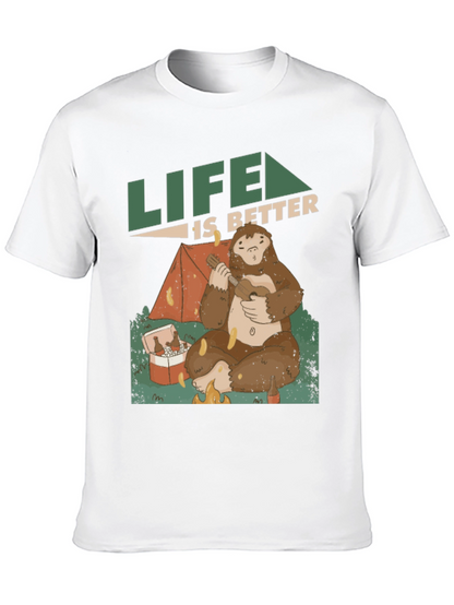 Life is Better Sasquatch T-Shirt