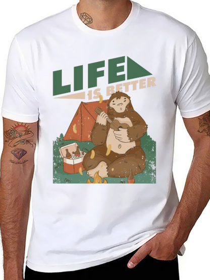 Life is Better Sasquatch T-Shirt