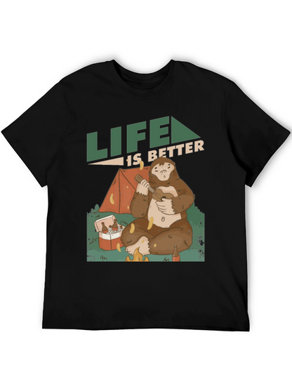 Life is Better Sasquatch T-Shirt