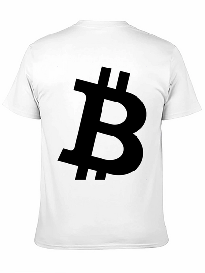 Bitcoin Logo Black T-Shirt - Crypto Currency