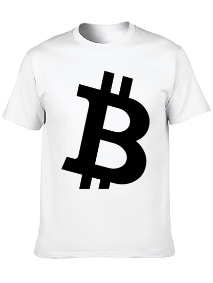 Bitcoin Logo Black T-Shirt - Crypto Currency