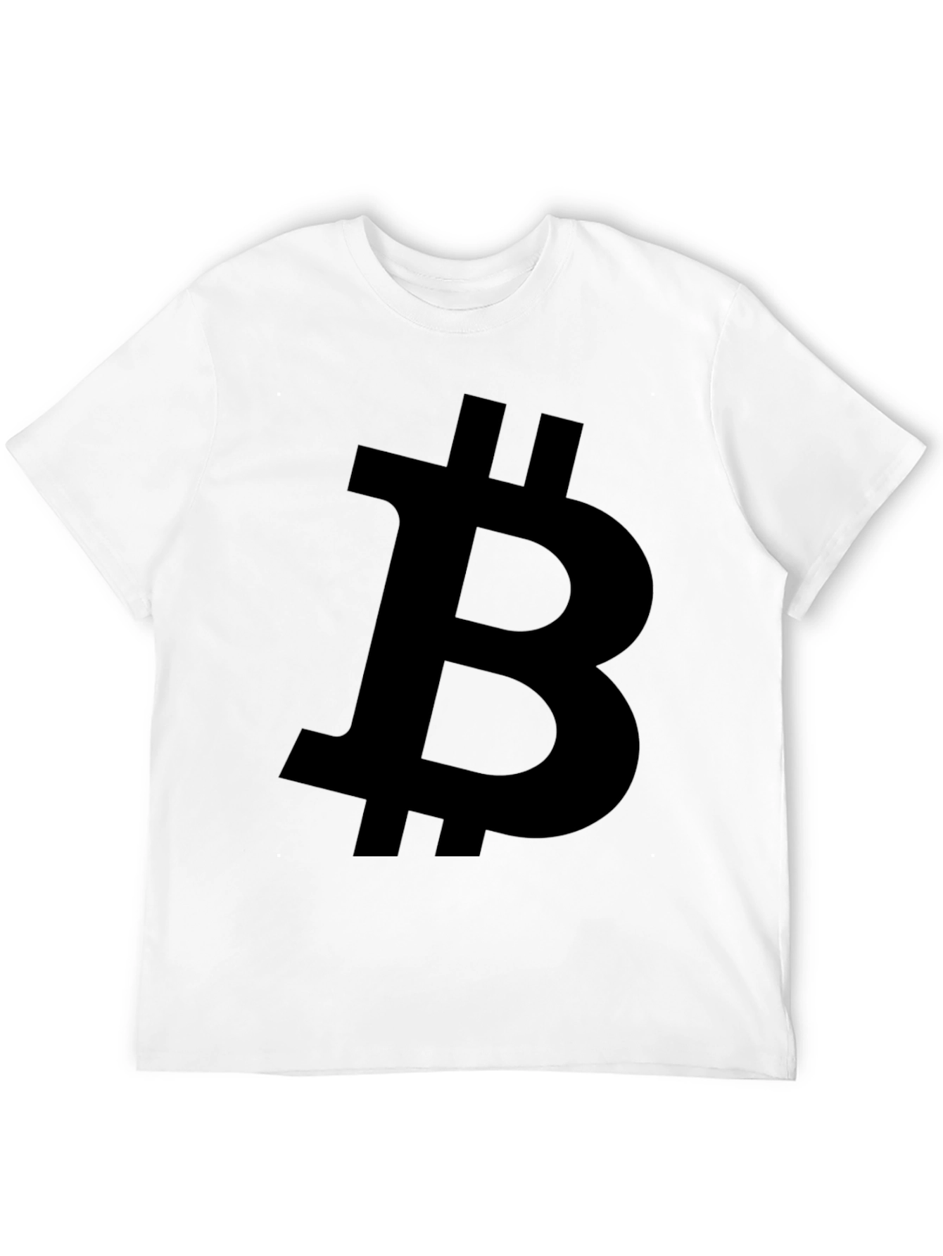 Bitcoin Logo Black T-Shirt - Crypto Currency