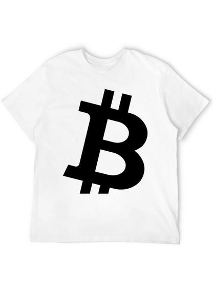 Bitcoin Logo Black T-Shirt - Crypto Currency