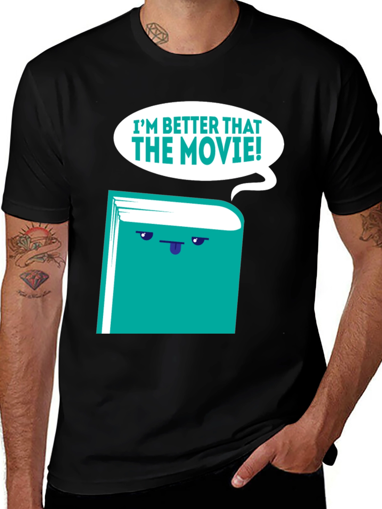 Im Better Than The Movie! Book T-Shirt