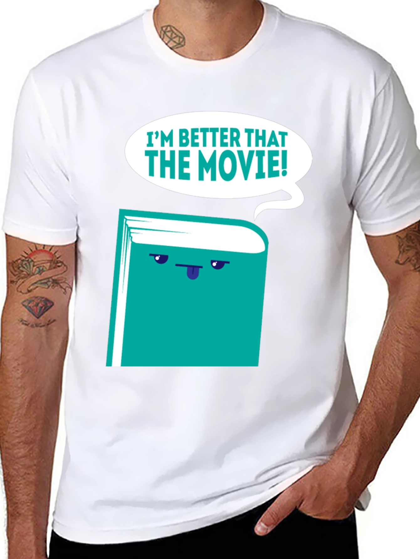 Im Better Than The Movie! Book T-Shirt