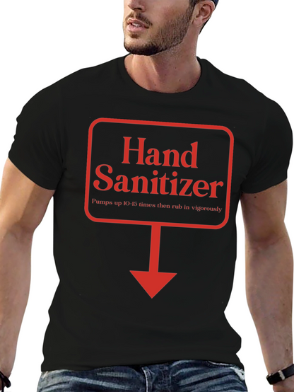 Hand Sanitizer Funny Directions T-Shirt