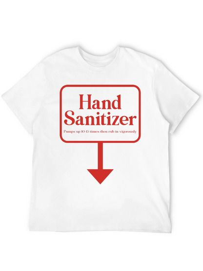 Hand Sanitizer Funny Directions T-Shirt