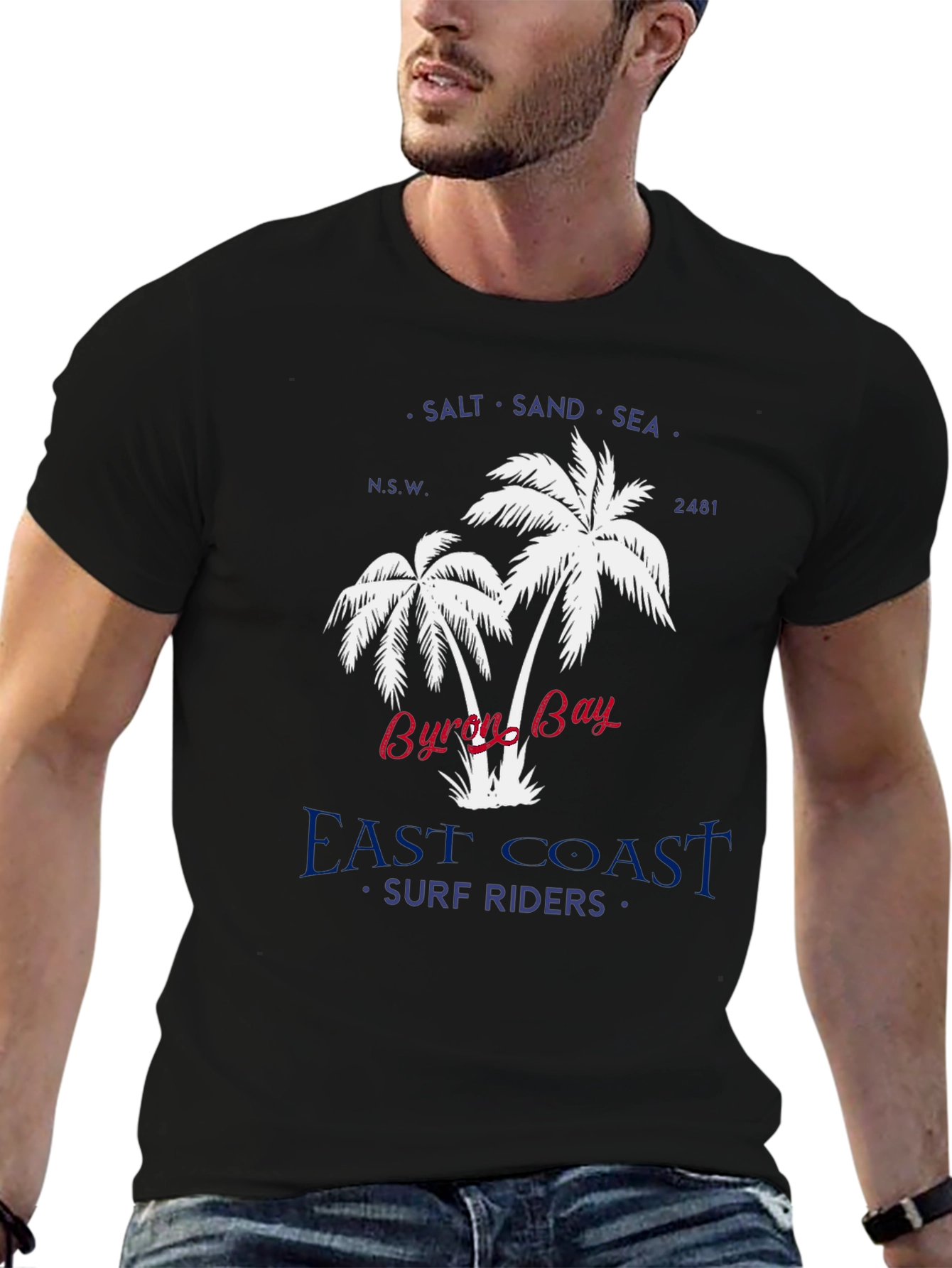 Byron Bay East Coast Surf T-Shirt