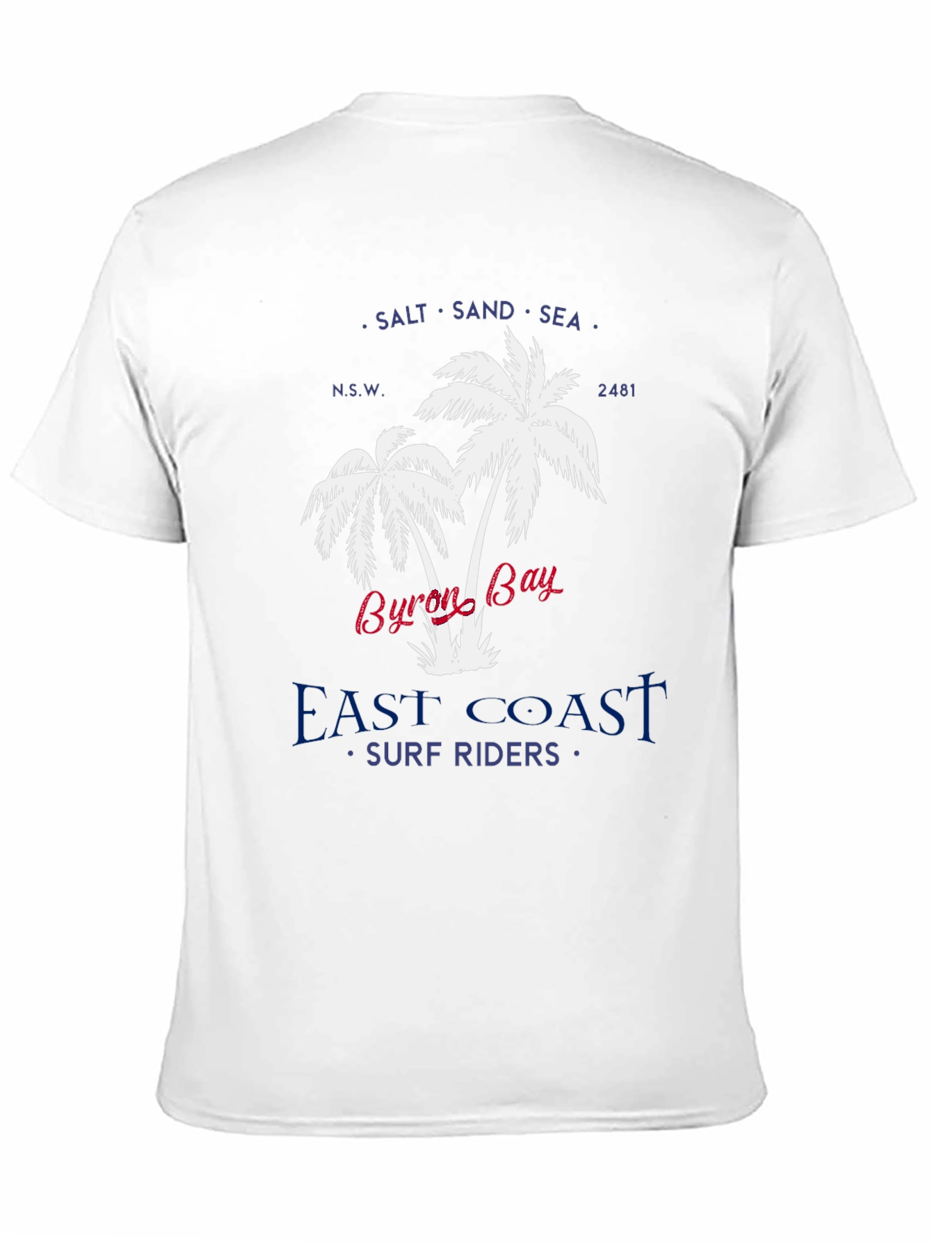 Byron Bay East Coast Surf T-Shirt