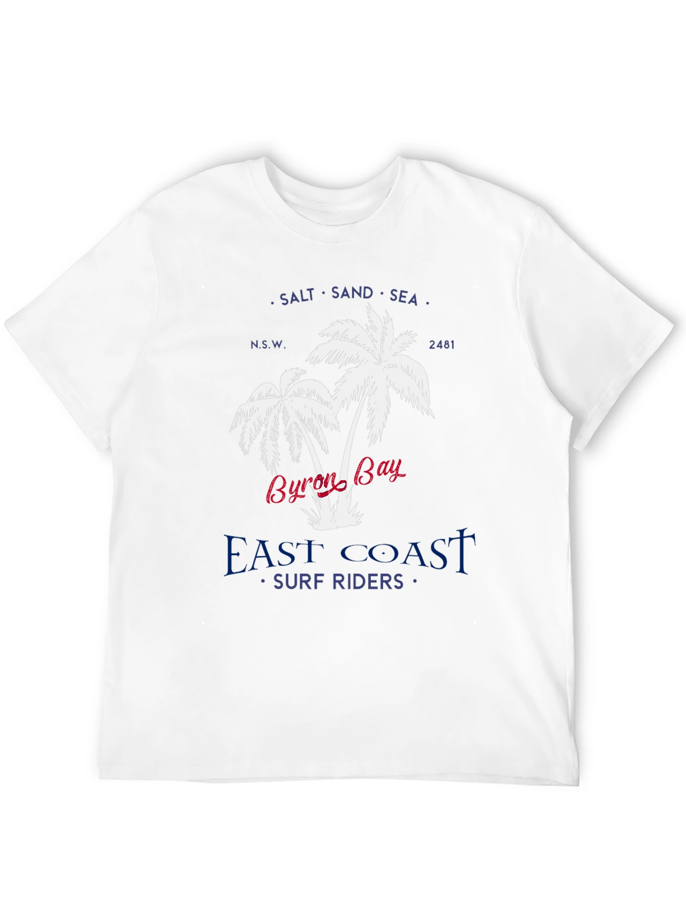 Byron Bay East Coast Surf T-Shirt