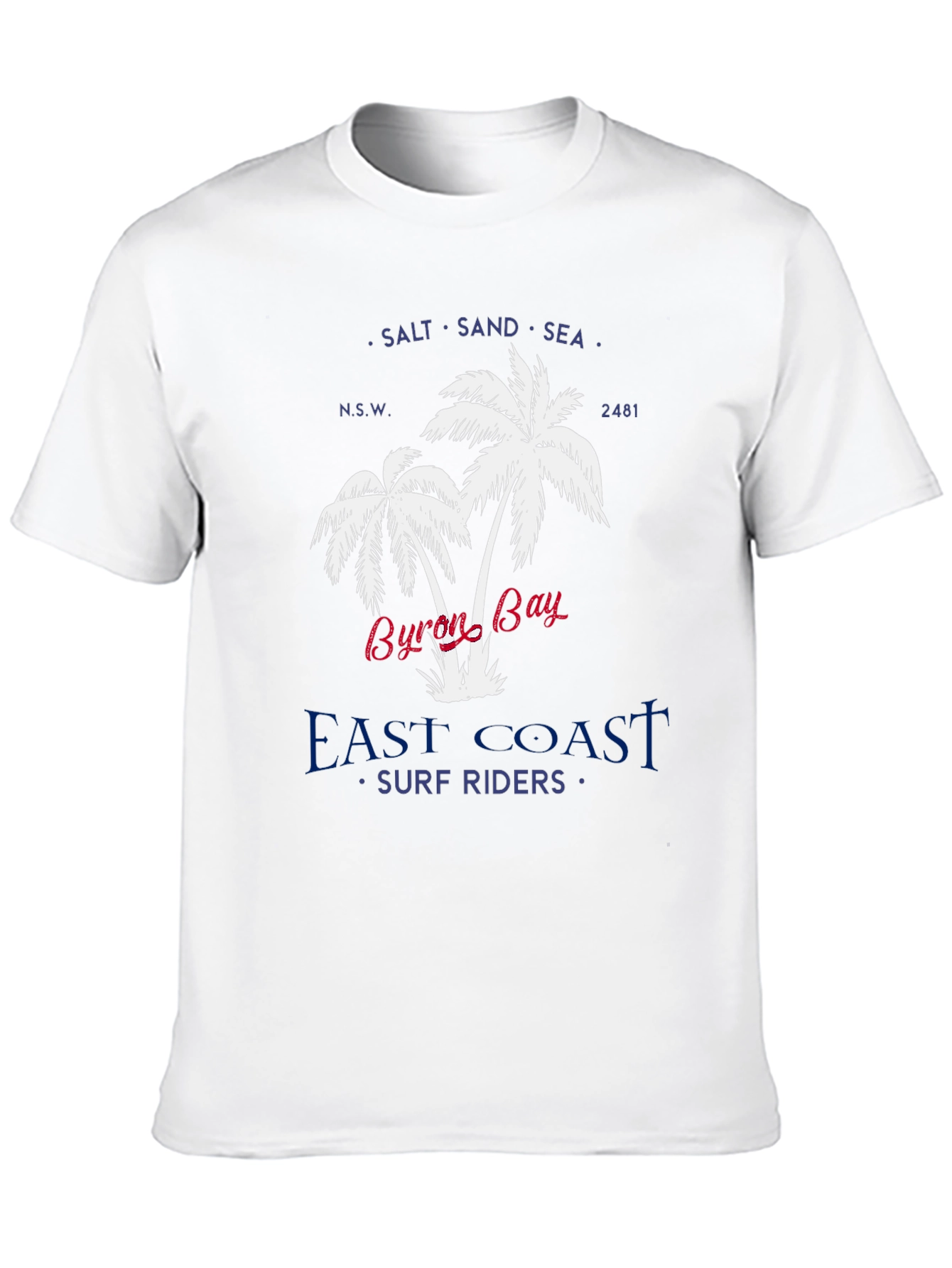 Byron Bay East Coast Surf T-Shirt