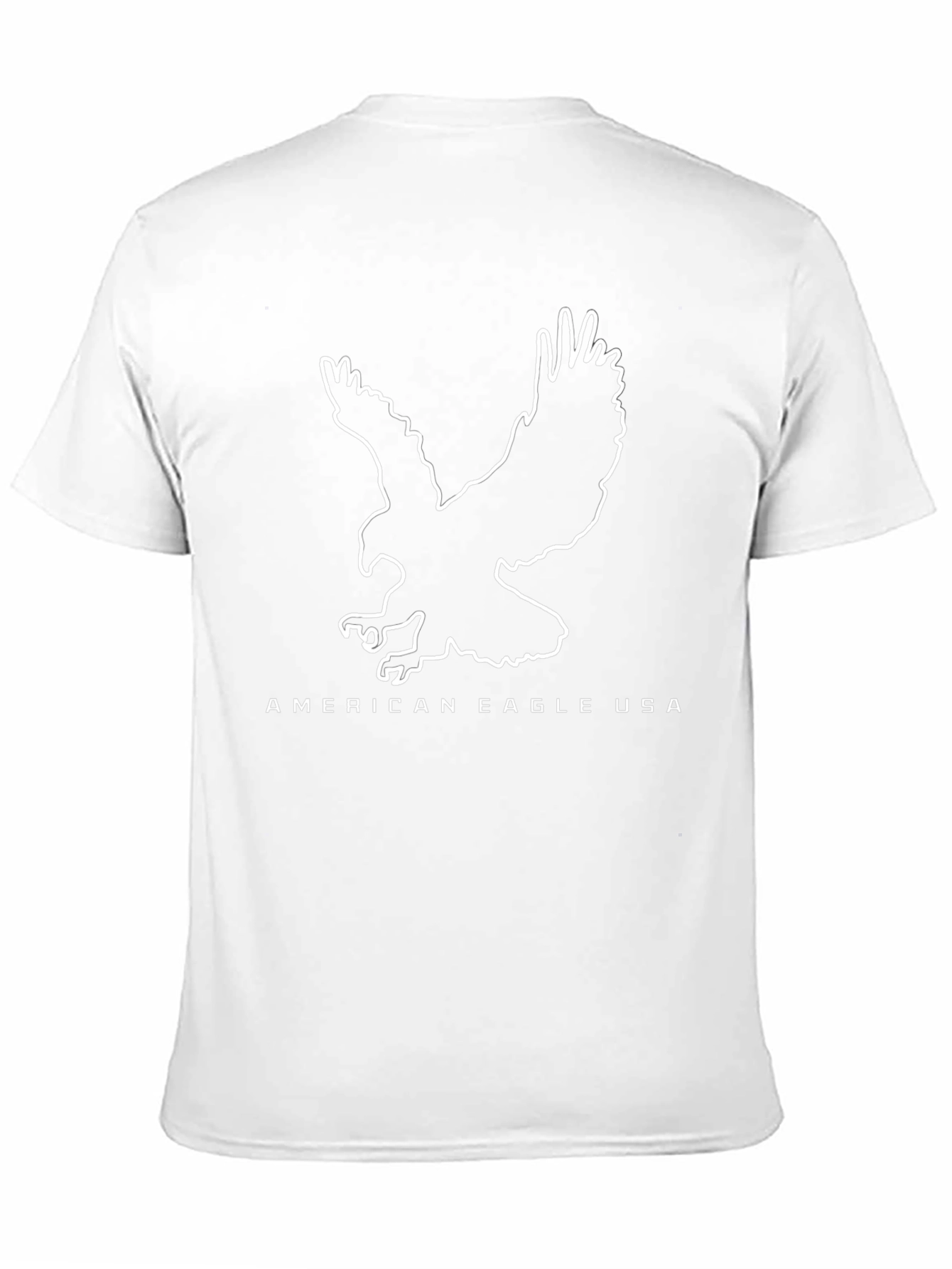 American Eagle USA Graphic Black T-Shirt