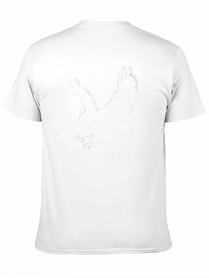 American Eagle USA Graphic Black T-Shirt