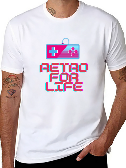 Retro For Life T-Shirt - Gamer Edition