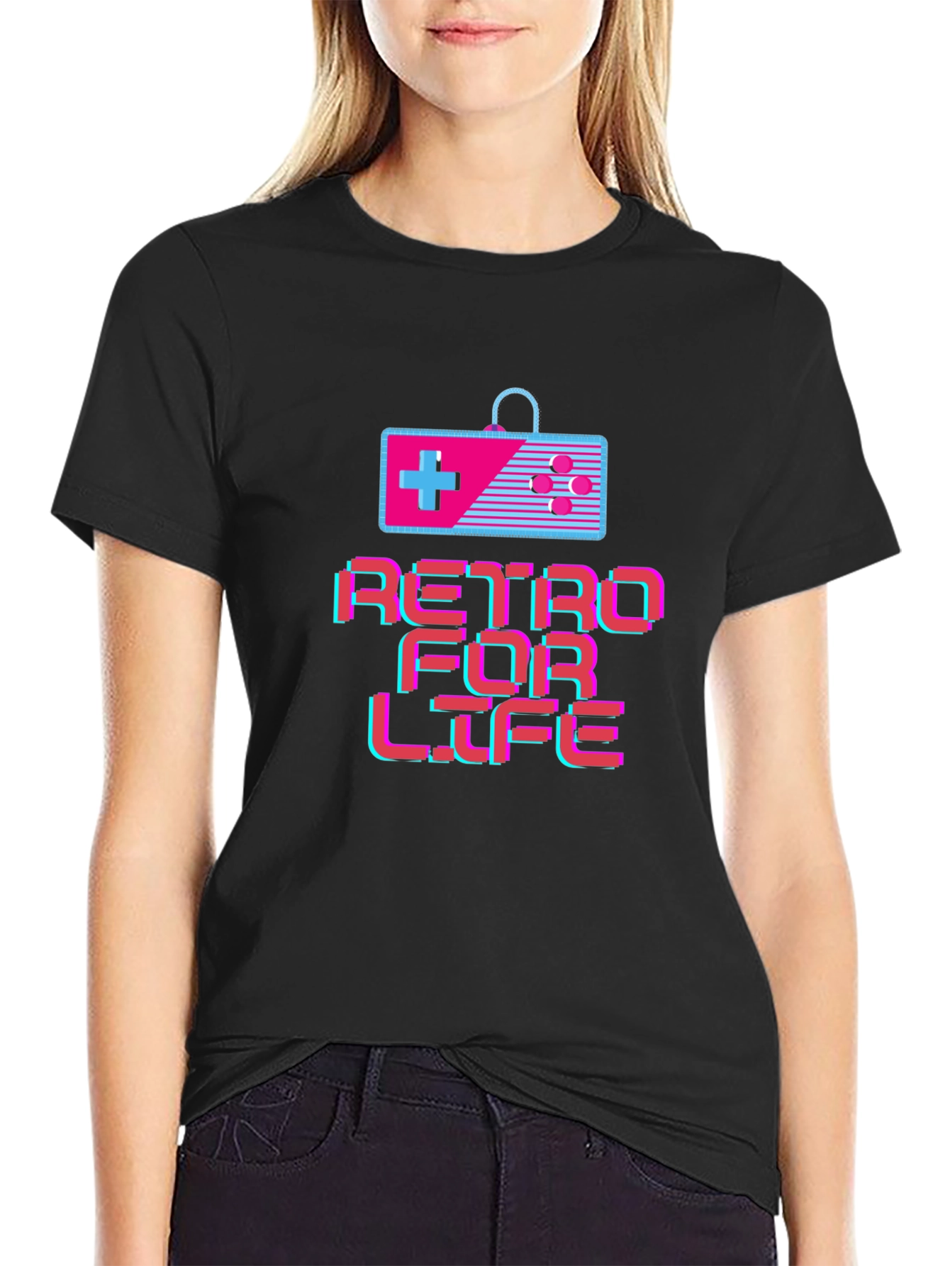 Retro For Life T-Shirt - Gamer Edition