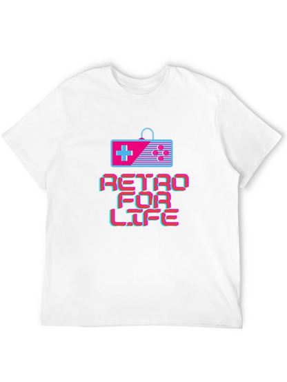Retro For Life T-Shirt - Gamer Edition