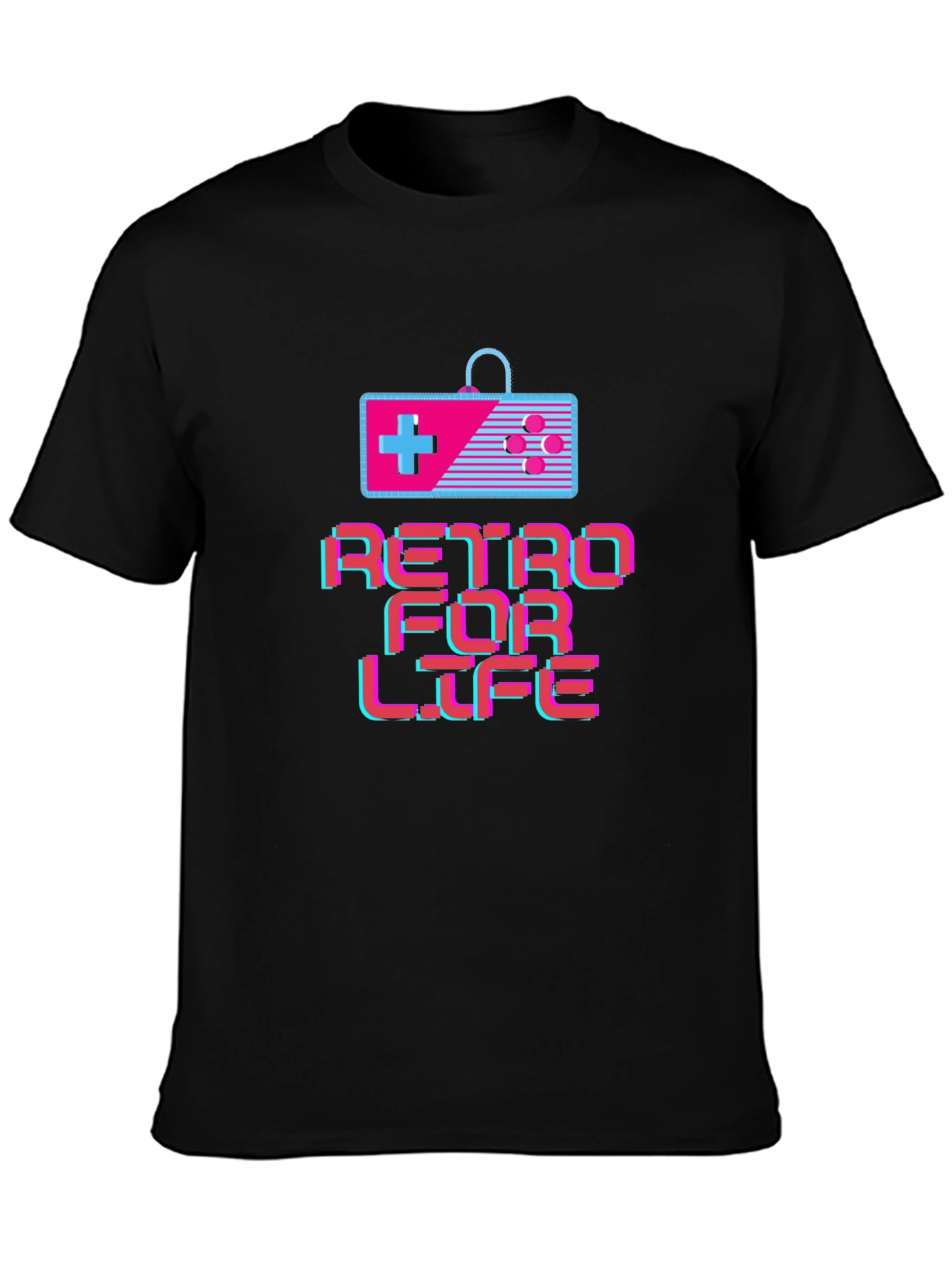 Retro For Life T-Shirt - Gamer Edition
