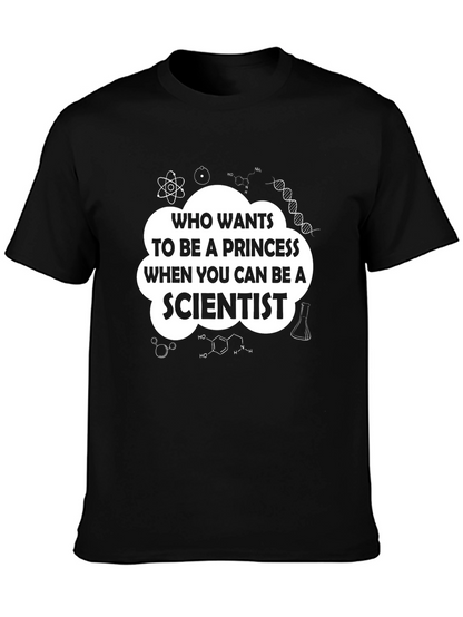 Scientist T-Shirt - Princess vs Scientist