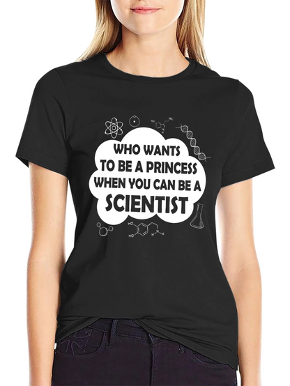 Scientist T-Shirt - Princess vs Scientist