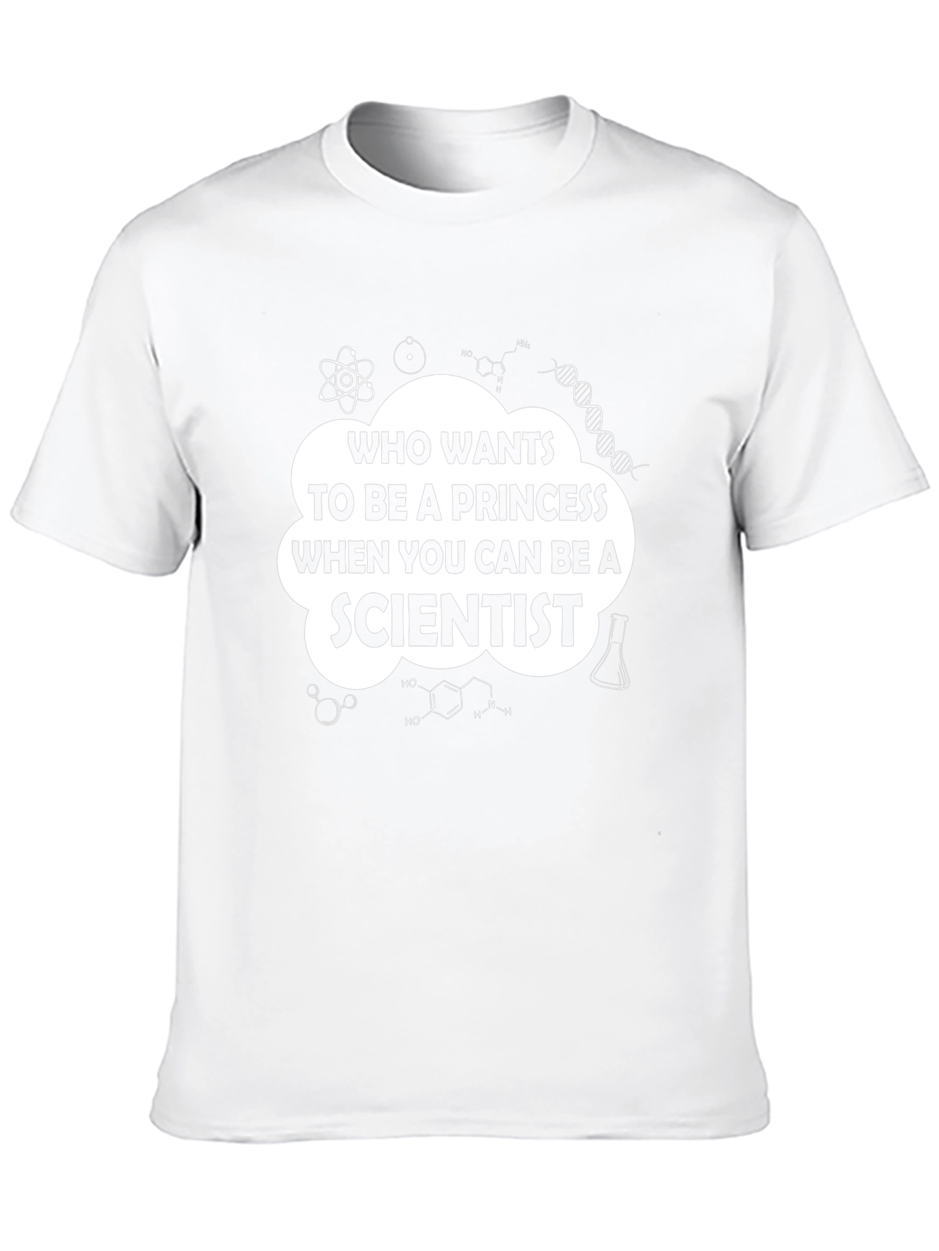 Scientist T-Shirt - Princess vs Scientist