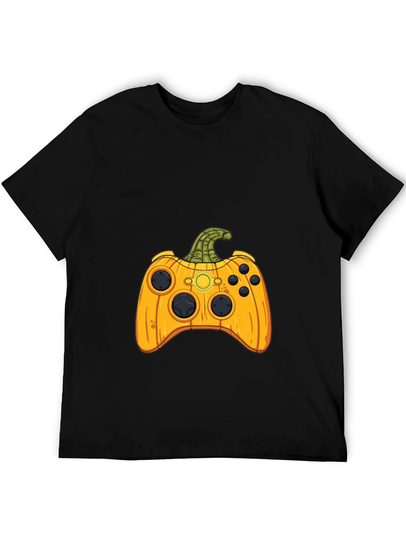 Gamer Halloween Pumpkin Controller T-Shirt