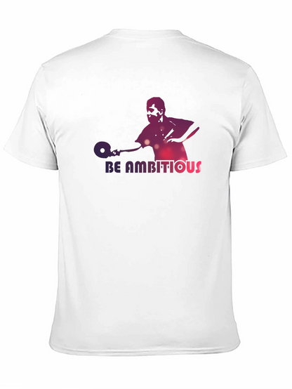 Be Ambitious Graphic Print T-Shirt