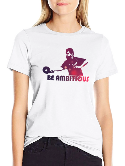 Be Ambitious Graphic Print T-Shirt