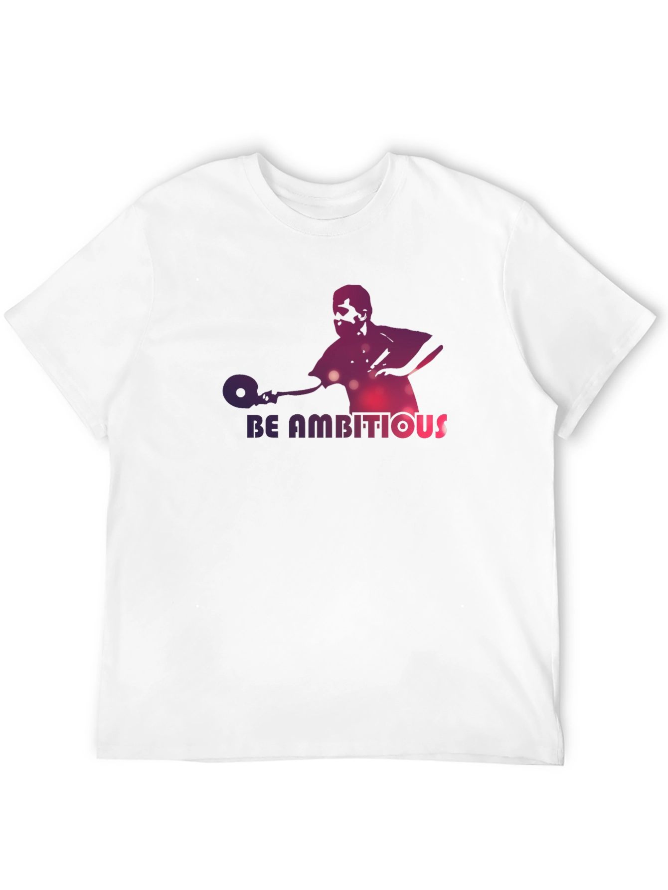 Be Ambitious Graphic Print T-Shirt