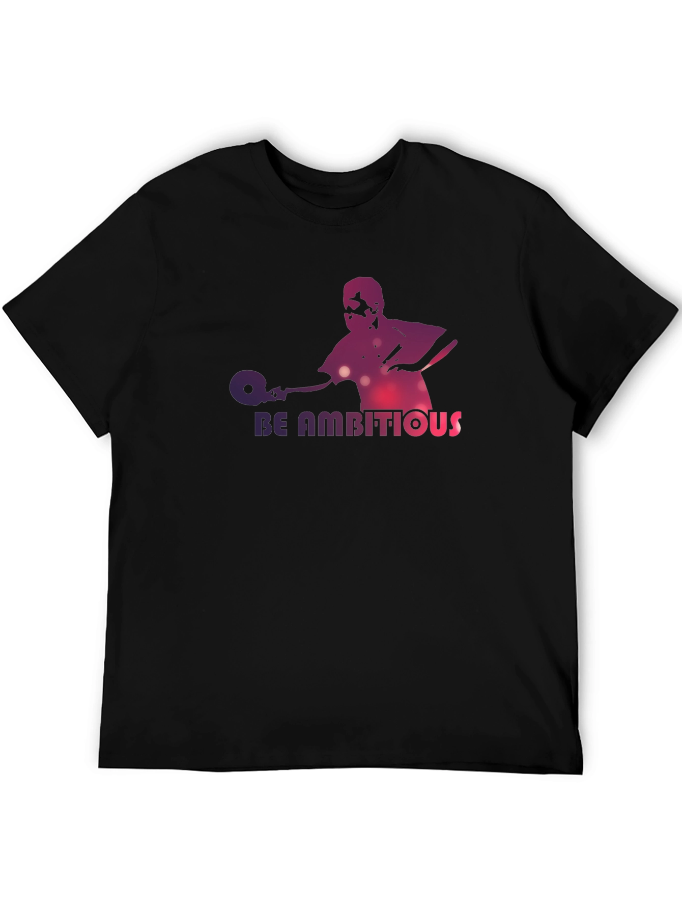Be Ambitious Graphic Print T-Shirt