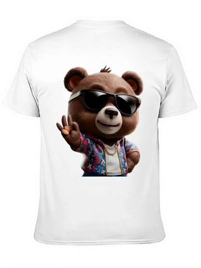 Cool Bear Graphic Tee - Summer Vibes