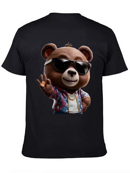 Cool Bear Graphic Tee - Summer Vibes