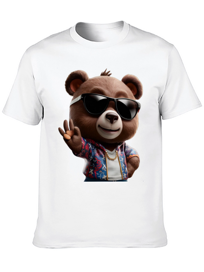 Cool Bear Graphic Tee - Summer Vibes