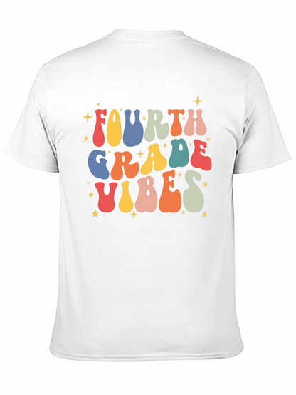 Fourth Grade Vibes Retro T-Shirt