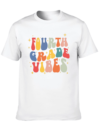 Fourth Grade Vibes Retro T-Shirt