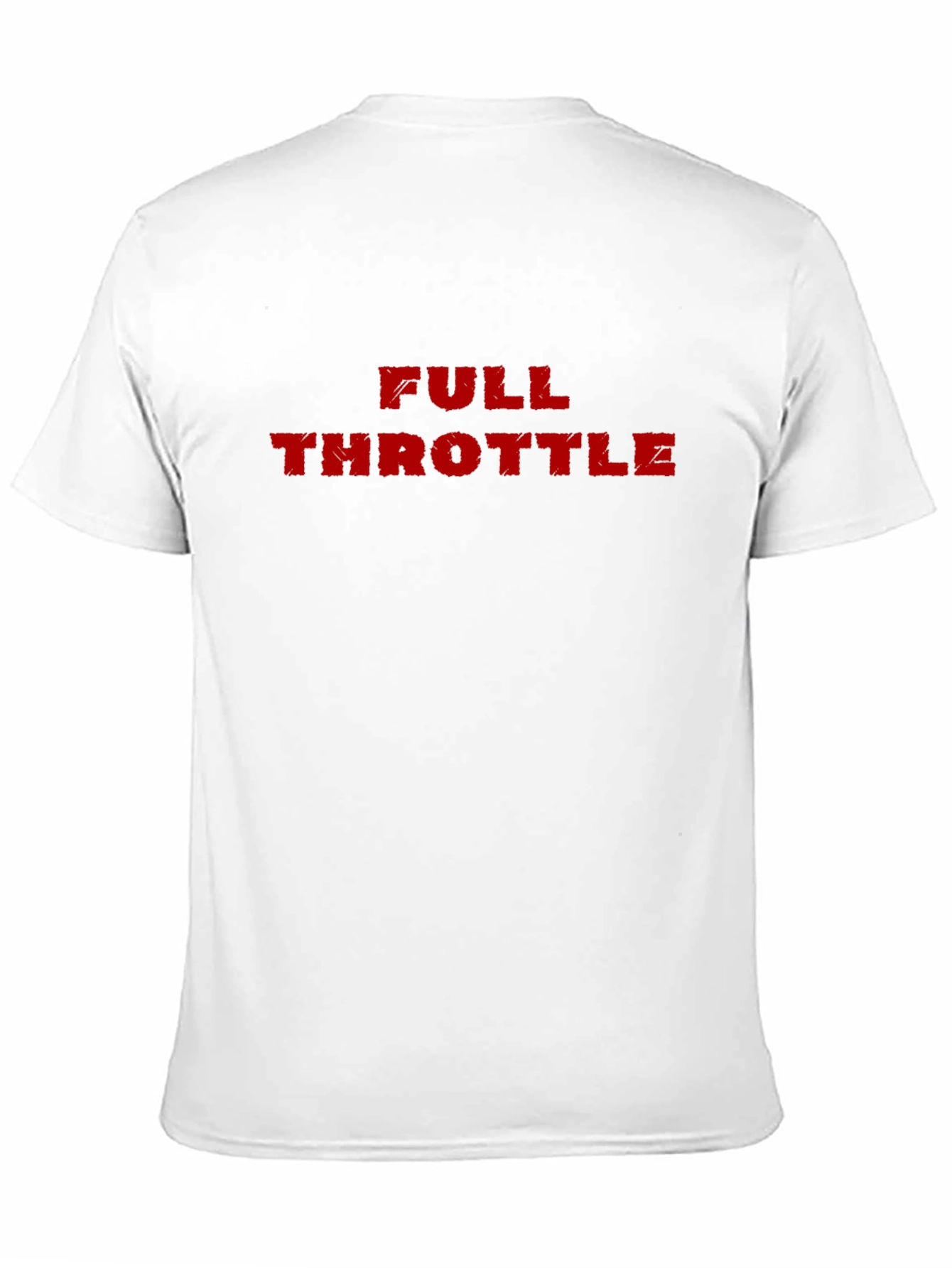 Full Throttle Graphic Tee - Bold Statement Shirt